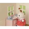 imageCalico Critters Red Roof Cozy Cottage Dollhouse Playset with Figure Furniture and Accessories