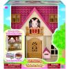 imageCalico Critters Red Roof Cozy Cottage Dollhouse Playset with Figure Furniture and Accessories