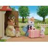 imageCalico Critters Snow Rabbit Mothers Weekend Travel Set Dollhouse Playset with Figure and Accessories