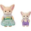 imageCalico Critters Sunny Picnic Set  Fennec Fox Sister ampamp Baby Doll Playset with Figures and Accessories