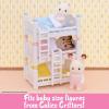 imageCalico Critters Triple Baby Bunk Beds  Dollhouse Furniture Set for Ages 3Triple Baby Bunk Beds