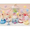 imageCalico Critters Tuxedo Cat Girls Party Time Playset Dollhouse Playset with Figure and Accessories