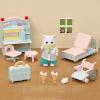 imageCalico Critters Village Doctor Starter Set Dollhouse Playset with Figure and Accessories