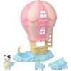 imageCalico Critters Baby Windmill Park Dollhouse Playset with Persian Cat Figure Included includes windmill with swing slide seesaw and figure MediumBaby Balloon Playhouse