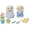 imageCalico Critters Blossom Gardening Set  Features Flora Rabbit Sister ampamp Brother  Plant Water ampamp Bloom with Your Adorable Critters