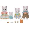 imageCalico Critters Persian Cat Family  Set of 4 Collectible Doll Figures for Children Ages 3Latte Cat Family