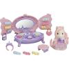 imageCalico Critters Ponys Vanity Dresser Set Dollhouse Playset with Figure and AccessoriesPonys Vanity Dresser Set