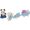 imageCalico Critters Pookie Panda Girls Cycle ampamp Skate Set Dollhouse Playset with Figure and Accessories