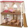 imageCalico Critters Red Roof Cozy Cottage  Dollhouse Playset with Figures Furniture and Accessories for Ages 3