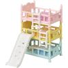 imageCalico Critters Triple Baby Bunk Beds  Dollhouse Furniture Set for Ages 3Triple Bunk Beds