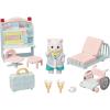 imageCalico Critters Village Doctor Starter Set Dollhouse Playset with Figure and Accessories