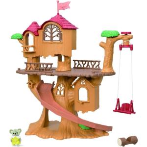 imageCalico Critters Adventure Treehouse Gift Set Collectible Dollhouse Figure and Accessories