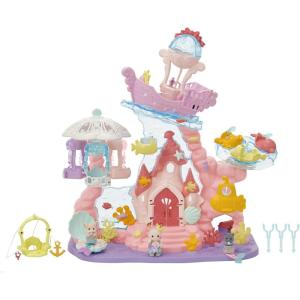 imageCalico Critters Baby Mermaid Castle  Dollhouse Playset with 3 Collectible Doll Figures