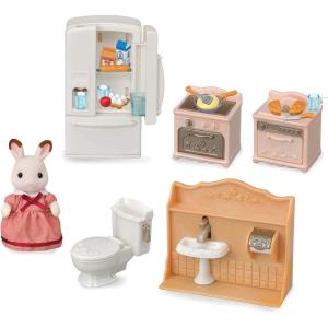 imageCalico Critters Playful Starter Furniture Set  Toy Dollhouse Furniture and Accessories Set with Collectible Figure Included