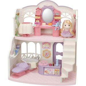 imageCalico Critters Ponys Vanity Dresser Set Dollhouse Playset with Figure and AccessoriesPonys Stylish Hair Salon