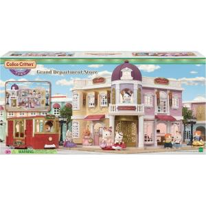 imageCalico Critters Town Series Grand Department Store Gift Set 3  8 years Fashion Dollhouse Playset Figure Furniture and Accessories IncludedTown Grand Department Store