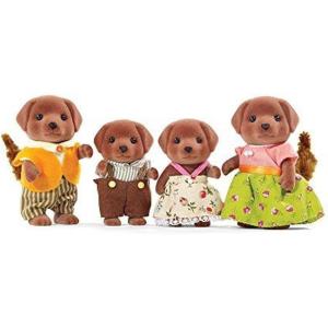 imageCalico CrittersToy Poodle Family 3 inchesChocolate Labrador Family