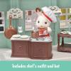 imageCalico Critters Town Series Delicious Restaurant Fashion Dollhouse Playset 36 months to 96 months Furniture and Accessories Included CC3012