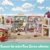 imageCalico Critters Town Series Delicious Restaurant Fashion Dollhouse Playset 36 months to 96 months Furniture and Accessories Included CC3012