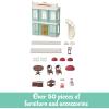 imageCalico Critters Town Series Delicious Restaurant Fashion Dollhouse Playset 36 months to 96 months Furniture and Accessories Included CC3012