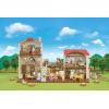 imageCalico Critters Red Roof Grand Mansion Gift Set Dollhouse Playset with 3 Figures Furniture Vehicle and Accessories