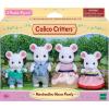 imageCalico Critters Splashy Otter Family  Collectible Doll Figures for Ages 3Marshmallow Mouse Family