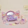 imageCalico Critters Ponys Hair Stylist Set Dollhouse Playset with Figure and AccessoriesPonys Vanity Dresser Set