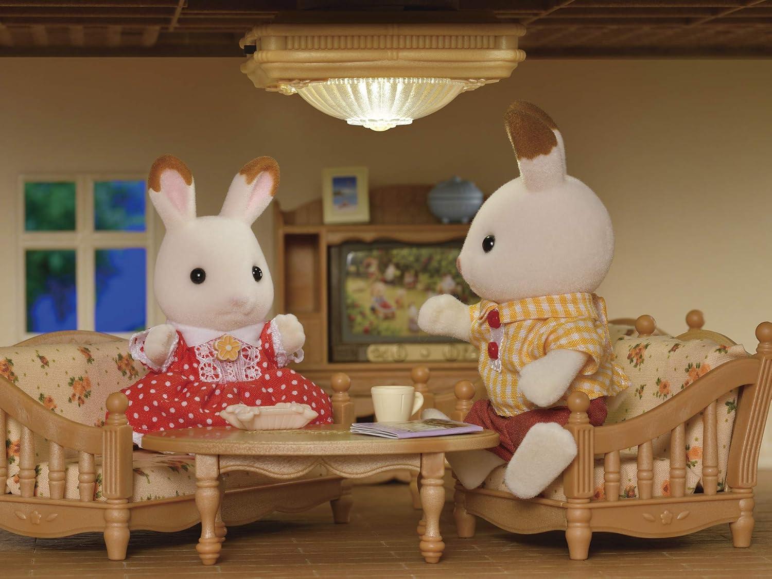 imageCalico Critters Ceiling Light  Dollhouse Accessory  Brighten up Your Calico Critters HomeMulti