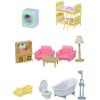 imageCalico Critters Red Roof Country Home Gift Set Dollhouse Playset with Figures Furniture and Accessories