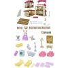 imageCalico Critters Red Roof Country Home Gift Set Dollhouse Playset with Figures Furniture and Accessories