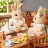 imageCalico Critters Milk Rabbit Family  Set of 4 Collectible Doll Figures for Children Ages 3Milk Rabbit Family
