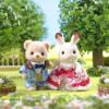 imageCalico Critters Anniversary Friends Set  Freya ampamp Theo 40th Anniversary Edition 2 Collectible Doll Figures