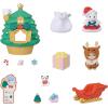 imageCalico Critters Baby Santas Christmas Tree House