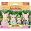image:imageCalico Critters Fennec Fox Family Set of 4 Collectible Doll Figures
