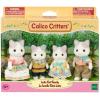 image:imageCalico Critters Latte Cat Family Set of 4 Collectible Doll Figures