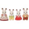 image:imageCalico Critters Chocolate Rabbit Family Set of 4 Collectible Doll Figures