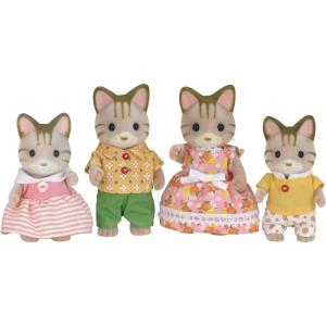 image:imageCalico Critters Sandy Cat Family Set of 4 Collectible Doll Figures